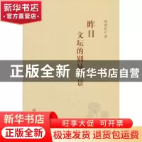 正版 昨日文坛的别异风景 杨建民著 西安出版社 9787554101612 书