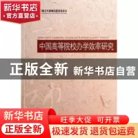 正版 中国高等院校办学效率研究 侯龙龙著 北京师范大学出版社 97