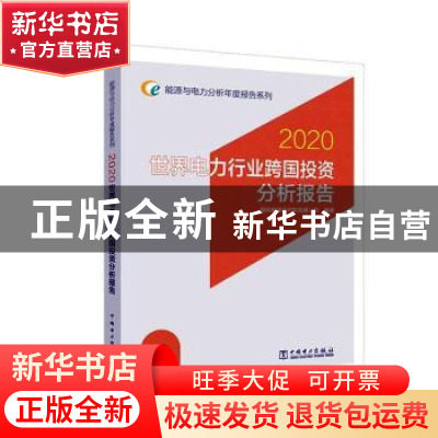 正版 世界电力行业跨国投资分析报告:2020 编者:国网能源研究院有