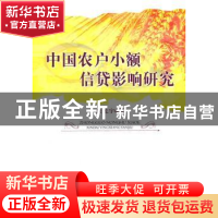 正版 中国农户小额信贷影响研究 朱乾宇著 人民出版社 9787010087