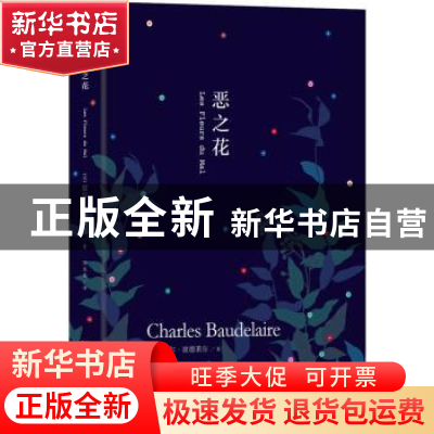 正版 恶之花 (法)夏尔·波德莱尔(Charles Baudelaire)著 湖南文艺