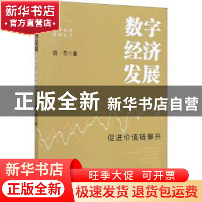 正版 数字经济发展(促进价值链攀升)/数字经济发展丛书 裘莹 经济