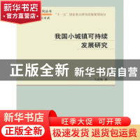 正版 我国小城镇可持续发展研究 王志宪著 科学出版社 9787030345