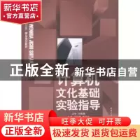 正版 计算机文化基础实验指导 成洪静,秦其虹主编 哈尔滨工业大
