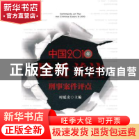 正版 中国2010年最受关注刑事案件评点 时延安主编 中国人民公安