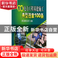 正版 图解电力工程基建施工典型违章100条 浙江省电力公司组 编