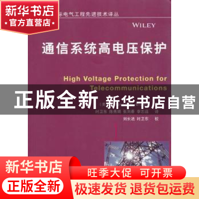 正版 通信系统高电压保护 (美)Steven W. Blume著 机械工业出版社