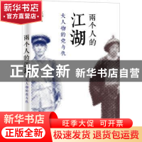 正版 两个人的江湖:大人物的党与仇 江南著 金城出版社 978751551