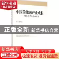 正版 中国的能源产业成长:理论研究与战略设计 胡健等著 中国社会