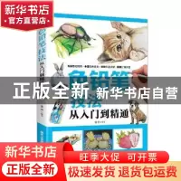 正版 色铅笔技法从入门到精通 张华编著 北京工艺美术出版社 9787
