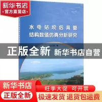 正版 水电站坝后背管结构数值仿真分析研究 马文亮著 中国水利水