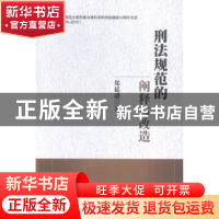 正版 刑法规范的阐释与改造 郑延谱著 中国人民公安大学出版社 97