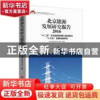 正版 北京能源发展研究报告2016:“十二五”北京能源发展大事述略
