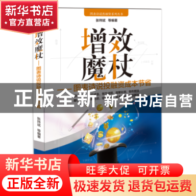 正版 增效魔杖:图表诗说投融资成本节省 张玮斌 等 著 经济管理