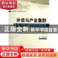 正版 外资与产业集群作用下的区域经济协调发展 李恒著 科学出版