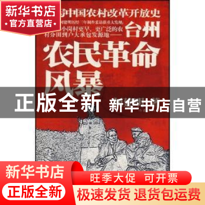 正版 台州农民革命风暴:改写中国农村改革开放史 何建明著 作家出