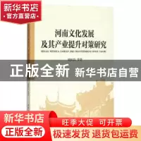 正版 河南文化发展及其产业提升对策研究 靖恒昌等著 中国社会科