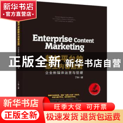 正版 超越平台的原生内容运营:企业新媒体运营与管理 丁林著 电子