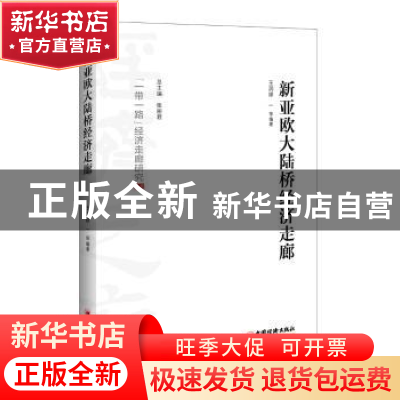 正版 新亚欧大陆桥经济走廊 王润球 著 中国经济出版社 978751365