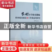 正版 农村小学体育教师职业延迟满足与工作满意度研究 李梦龙 经