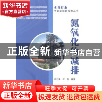 正版 氮氧化物减排 毛志伟,程群编著 中国建材工业出版社 978751
