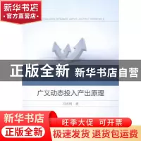 正版 广义动态投入产出原理 冯光明著 中国经济出版社 9787513629