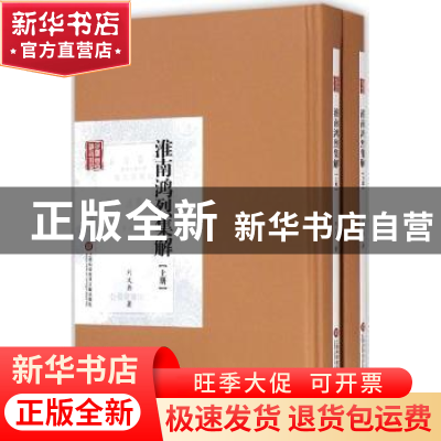 正版 淮南鸿烈集解 刘文典著 上海科学技术文献出版社 9787543965