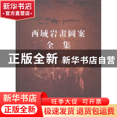 正版 西域岩画图案全集 文焱主编 新疆美术摄影出版社 9787546954