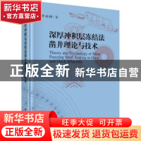 正版 深厚冲积层冻结法凿井理论与技术 李功洲著 科学出版社 9787