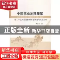 正版 中国农业地理集聚:分工-空间外部性的理论视角与实证检验 肖