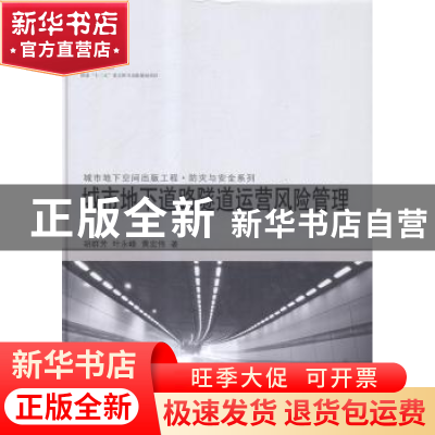 正版 城市地下道路隧道运营风险管理 胡群芳,叶永峰,黄宏伟著