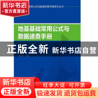 正版 地基基础常用公式与数据速查手册 张立国 主编 知识产权出