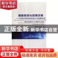 正版 制度框架与政策改革:中国乡镇财政的运行与监管研究 袁秀伟