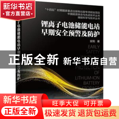 正版 锂离子电池储能电站早期安全预警及防护(彩色印刷)/储能科学