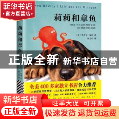正版 莉莉和章鱼 (美)史蒂文·罗利(Steven Rowley)著 江苏文艺出