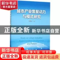 正版 城市产业集聚动力与模式研究 吴丰林著 知识产权出版社 9787