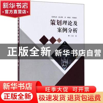 正版 策划理论及案例分析 王蕾著 东北师范大学出版社 9787568136