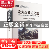 正版 宏大爆破论文集:岩土爆破:Rock blasting 谢守冬主编 冶金