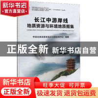 正版 长江中游岸线地质资源与环境地质图集 中国地质调查局武汉地