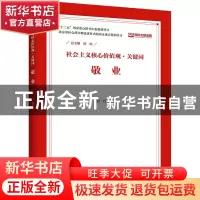 正版 社会主义核心价值观·关键词:敬业 韩震总主编 中国人民大学