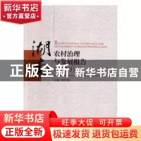 正版 湖南农村治理与发展报告:2019:2019 李红革 经济科学出版社
