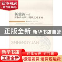 正版 新能源产业面临的挑战与财税应对策略 何辉著 经济科学出版