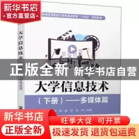 正版 大学信息技术(下多媒体篇普通高等院校计算机基础教育十四五