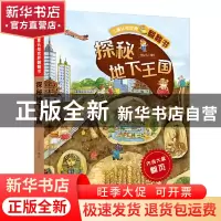 正版 探秘地下王国(精)/儿童认知世界翻翻书 编者:时间岛|责编:高