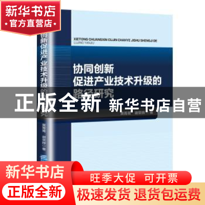 正版 协同创新促进产业技术升级的路径研究 黄菁菁,谢荣辉 企业管