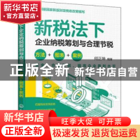 正版 新税法下企业纳税筹划与合理节税:方法+图表+案例 何正坤 化