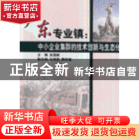 正版 广东专业镇:中小企业集群的技术创新与生态化 吴国林主编 人