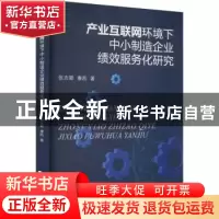 正版 产业互联网环境下中小制造企业绩效服务化研究 张志颖,康