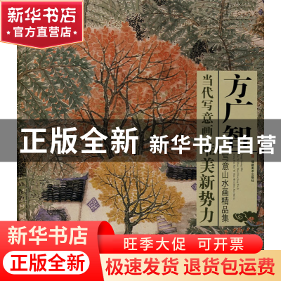 正版 方广智写意山水画精品集/当代写意画唯美新势力 方广智 福建