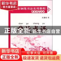 正版 典故成语(王惠松行书)/名家钢笔书法实用教程配套练习字帖